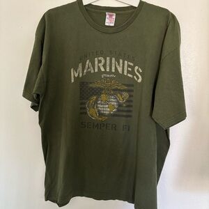 Marines Bayside USA tee shirt